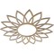 Ekena Millwork Daisy Wood Fretwork Pierced Ceiling Medallion, Birch, 28"OD x 9 3/4"ID x 1/4"T CMWP28X28X0250DABI - alternate 5